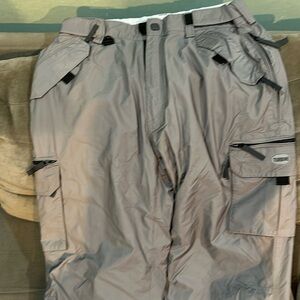 Turbine men’s snowboard pants grey size large